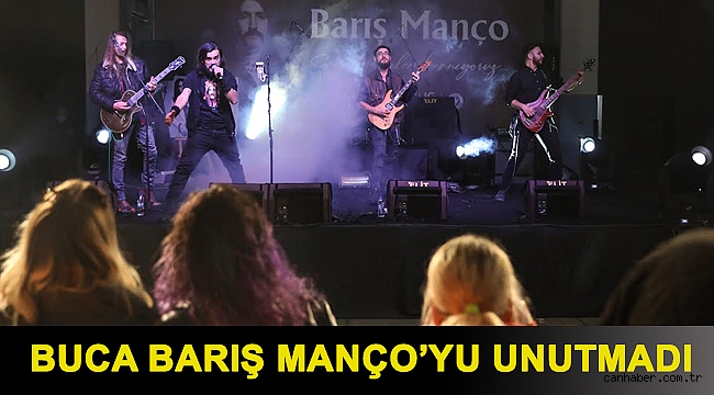 Buca Barış Manço’yu unutmadı