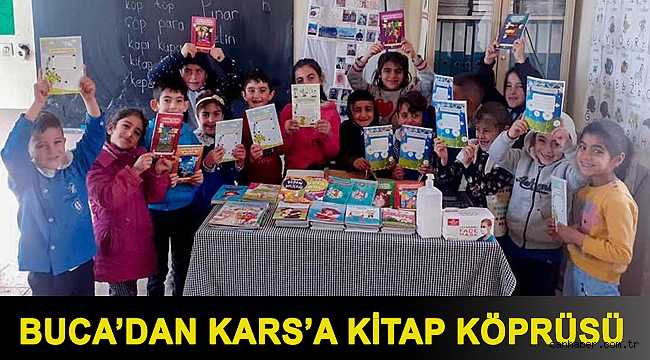Buca’dan Kars’a kitap köprüsü