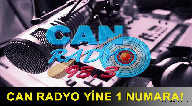 CAN RADYO YİNE 1 NUMARA!!
