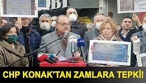 CHP Konak'tan zamlara tepki!