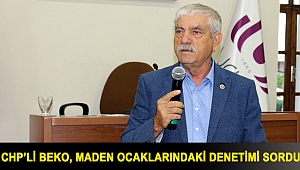 CHP’li Beko, maden ocaklarındaki denetimi sordu