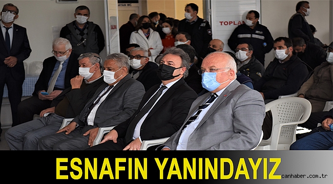 Esnafın yanındayız