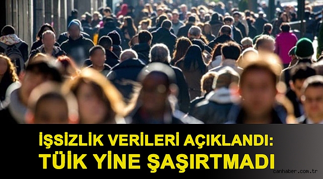 İşsizlik verileri açıklandı: TÜİK yine şaşırtmadı