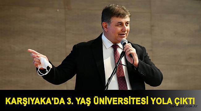 Karşıyaka'da 3. Yaş Üniversitesi yola çıktı