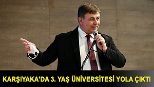 Karşıyaka'da 3. Yaş Üniversitesi yola çıktı