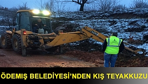Ödemiş Belediyesi’nden kış teyakkuzu