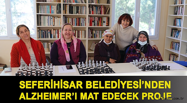 Seferihisar Belediyesi’nden Alzheimer’ı mat edecek proje: “Satranç Oyna Alzheimer Olma”