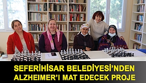 Seferihisar Belediyesi’nden Alzheimer’ı mat edecek proje: “Satranç Oyna Alzheimer Olma”