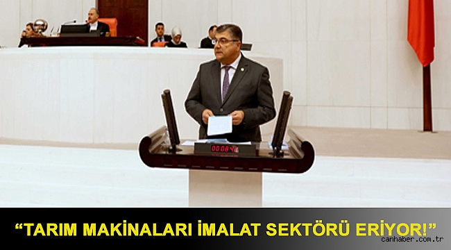 “Tarım makinaları imalat sektörü eriyor!”