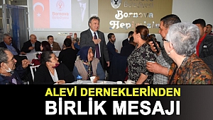 Alevi derneklerinden birlik mesajı