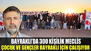 Bayraklı’da 300 kişilik meclis! Çocuklar ve gençler Bayraklı için çalışıyor