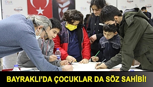Bayraklı’da çocuklar da söz sahibi!