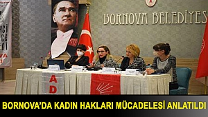 Bornova’da kadın hakları mücadelesi anlatıldı