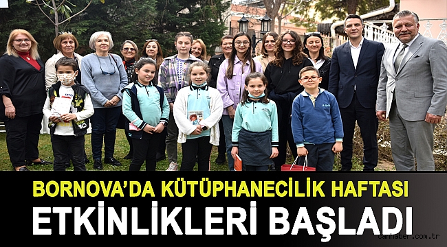 Bornova’da Kütüphanecilik Haftası etkinlikleri başladı