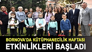 Bornova’da Kütüphanecilik Haftası etkinlikleri başladı