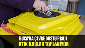 Buca’da çevre dostu proje: Atık ilaçlar toplanıyor