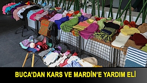 Buca’dan Kars ve Mardin’e yardım eli