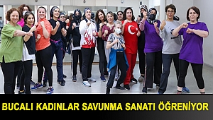 Bucalı kadınlar savunma sanatı öğreniyor