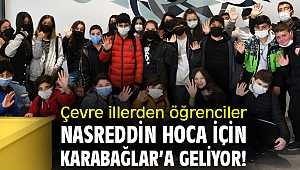 Çevre illerden öğrenciler Nasreddin Hoca için Karabağlar'a geliyor!