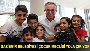 Gaziemir Belediyesi Çocuk Meclisi yola çıkıyor
