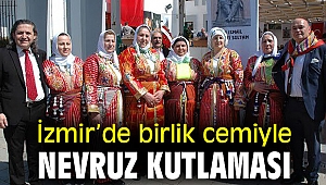 İzmir’de birlik cemiyle nevruz kutlaması