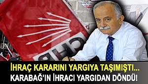 KARABAĞ'IN İHRACI YARGIDAN DÖNDÜ!