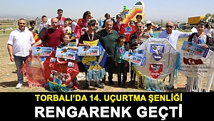 14. Uçurtma Şenliği rengarenk geçti