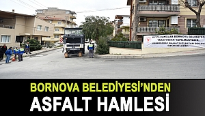 Bornova Belediyesi’nden asfalt hamlesi