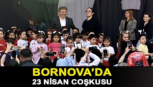 Bornova’da 23 Nisan coşkusu