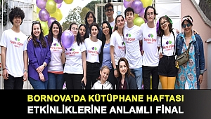 Bornova’da Kütüphane Haftası etkinliklerine anlamlı final