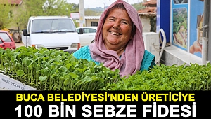 Buca Belediyesi’nden üreticiye 100 bin sebze fidesi