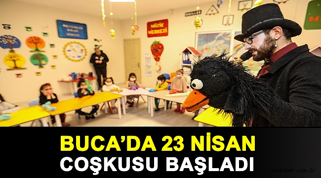 Buca’da 23 Nisan coşkusu başladı
