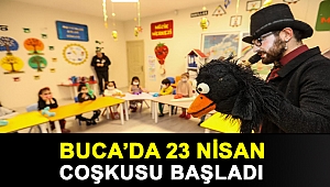 Buca’da 23 Nisan coşkusu başladı