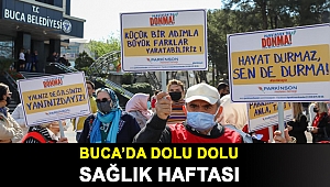 Buca’da dolu dolu Sağlık Haftası