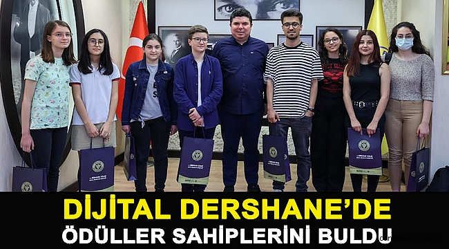 Dijital Dershane’de ödüller sahiplerini buldu