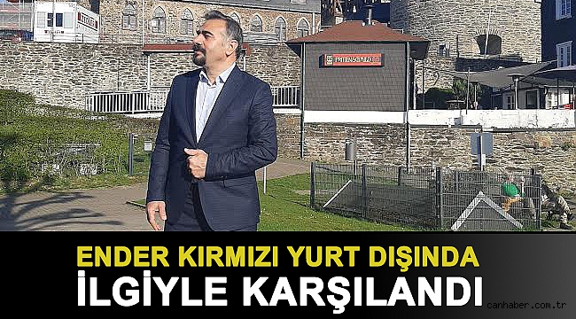 Ender Kırmızı yurt dışında ilgiyle karşılandı