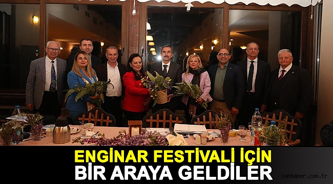 Enginar Festivali içi bir araya geldiler