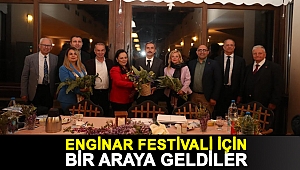 Enginar Festivali içi bir araya geldiler