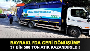 Geri dönüşüme 37 bin 500 ton atık kazandırıldı!