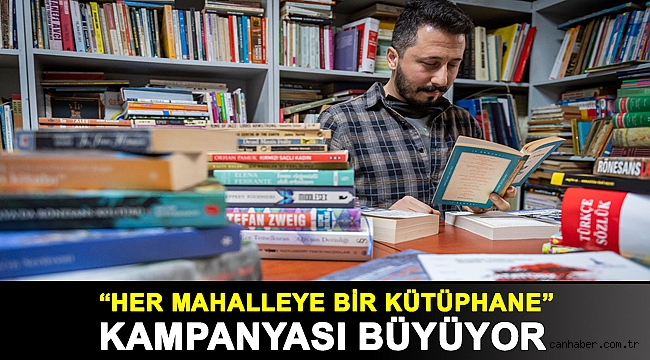“Her Mahalleye Bir Kütüphane” kampanyası büyüyor