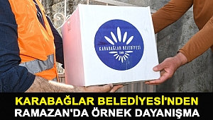 Karabağlar Belediyesi'nden Ramazan'da örnek dayanışma