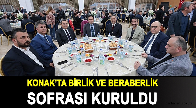 Konak’ta birlik ve beraberlik Sofrası kuruldu
