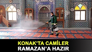 Konak’ta Camiler Ramazan’a hazır
