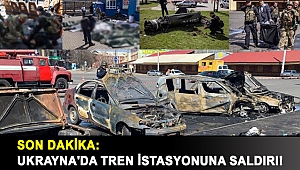Son Dakika: Ukrayna'da tren istasyonuna saldırı!