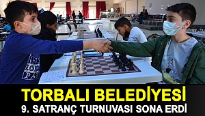 Torbalı Belediyesi 9. Satranç Turnuvası sona erdi