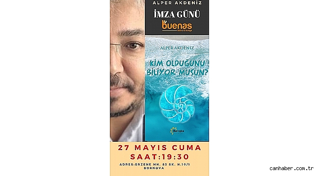 Alper Akdeniz’den yeni kitap: Kim Olduğunu Biliyor Musun?