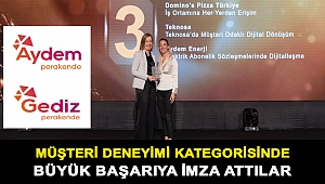 Aydem Perakende ve Gediz Perakende, IDC CIO Ödüllerinde Müşteri Deneyimi Kategorisinde Büyük Bir Başarıya İmza Attı