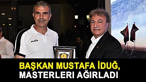Başkan İduğ, masterleri ağırladı