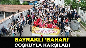 Bayraklı ‘baharı’ coşkuyla karşıladı