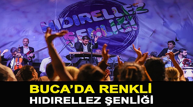 Buca’da renkli Hıdırellez Şenliği